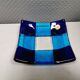 Small Murano glass bowl/dish in different colored blue glass.