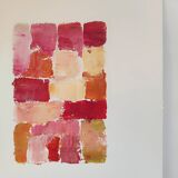 Abstract knife painting