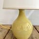 Lampe céramique, câble tressé neuf 2M, abat-jour tissu