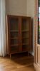 Scandinavian glass display cabinet