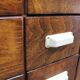 1940s Czechoslovak industrial bank drawer cabinet