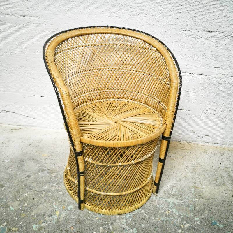 Buri palm armchair
