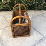 Bamboo and canning magazine holder