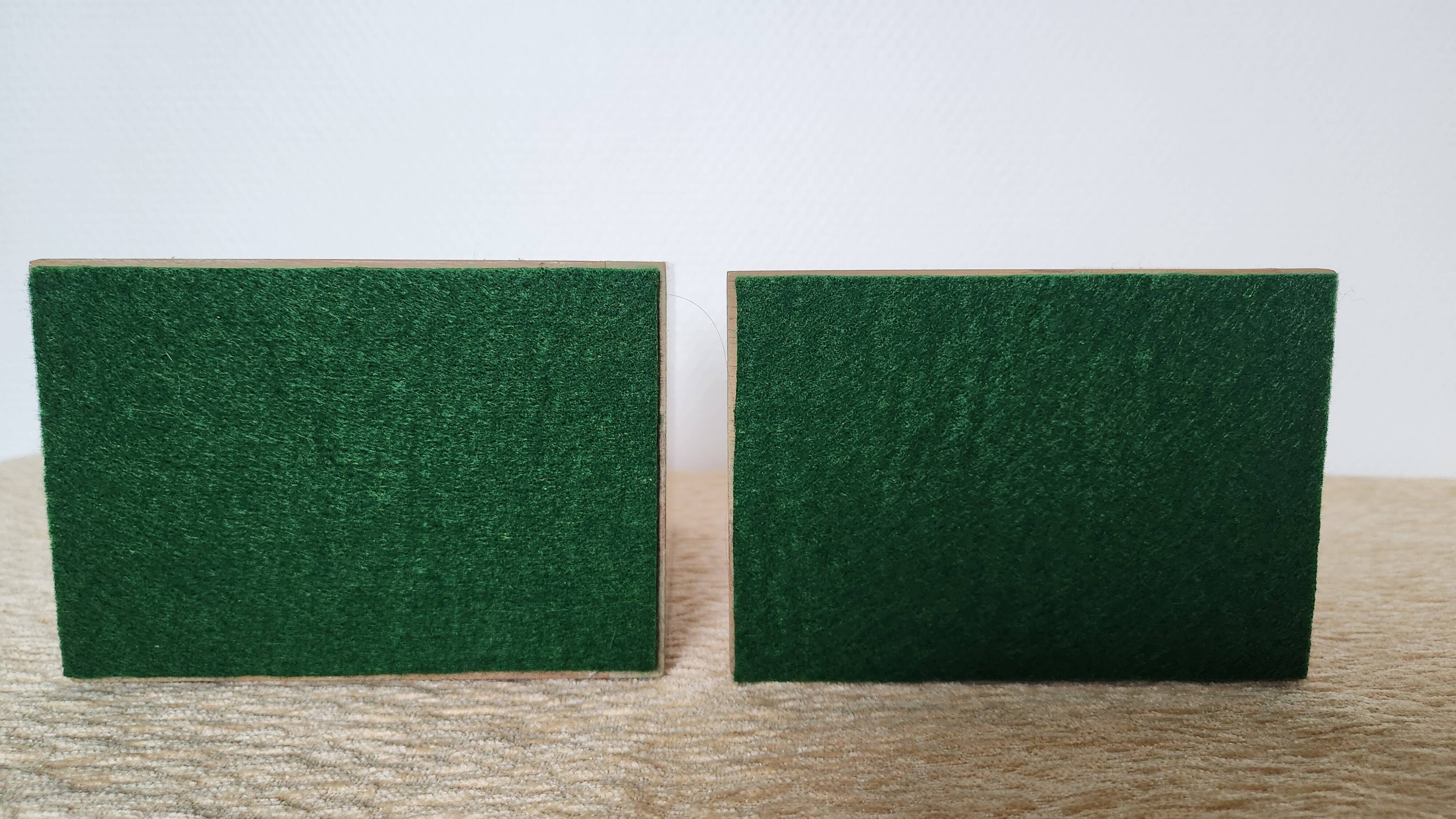 Pair of solid wood bookends with turned spheres – Minimalist design
