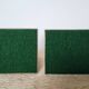 Pair of solid wood bookends with turned spheres – Minimalist design