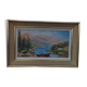 Huile sur panneau Roger Faure paysage de montagne