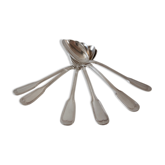 Lot de 6 cuillères en argent années 20