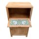Buffet parisien art déco bois brut 