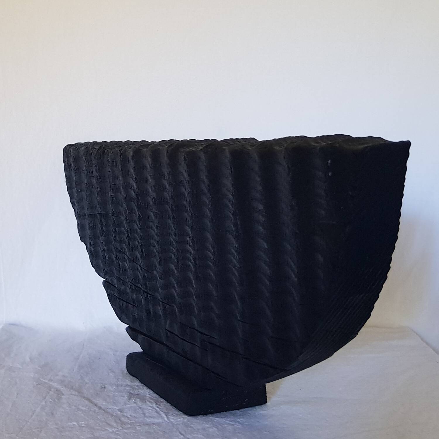 Contemporary wooden sculpture