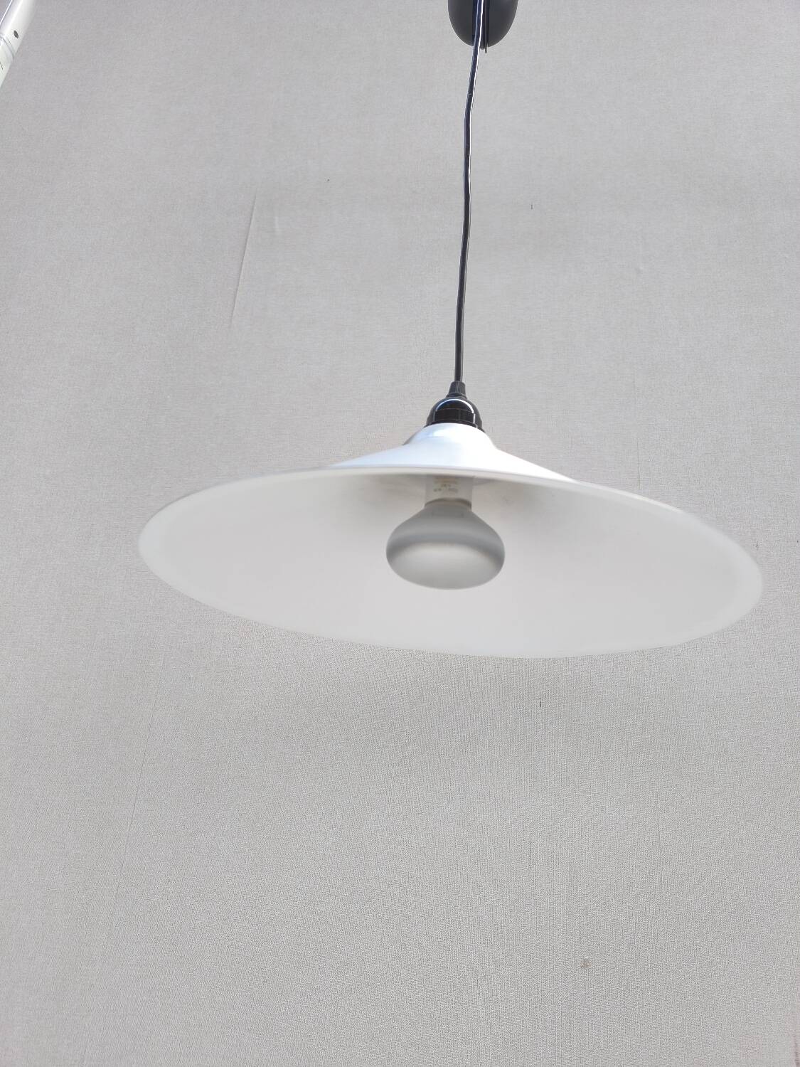 Suspension en aluminium brossé design Andreas Wilke 1980