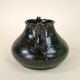 Spanish pottery vase with two handles