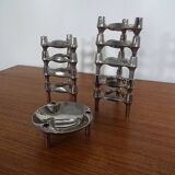 Candleholders by Ceasar Stoffi & Fritz Nagel for BMF, 1960s, Set of 10