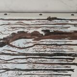 Peinture parc en hiver