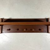 Aksel Kjersgaard teak wall coat rack Denmark