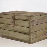 Antique green primitive style chest (circa 1920) #21