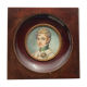 Hand-painted miniature by gille xxeme representing the eaglet