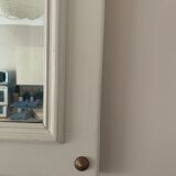 Old mirror in real oak renovated 133x80cm