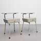 Set vintage nachtkastjes Wim Rietveld voor Auping