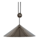 Florian Schulz Large Plated Nickel Pendant Lamp KEOS Pendant, 1970