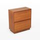 Teak shoe cabinet by G.V. Møbler, 1960s