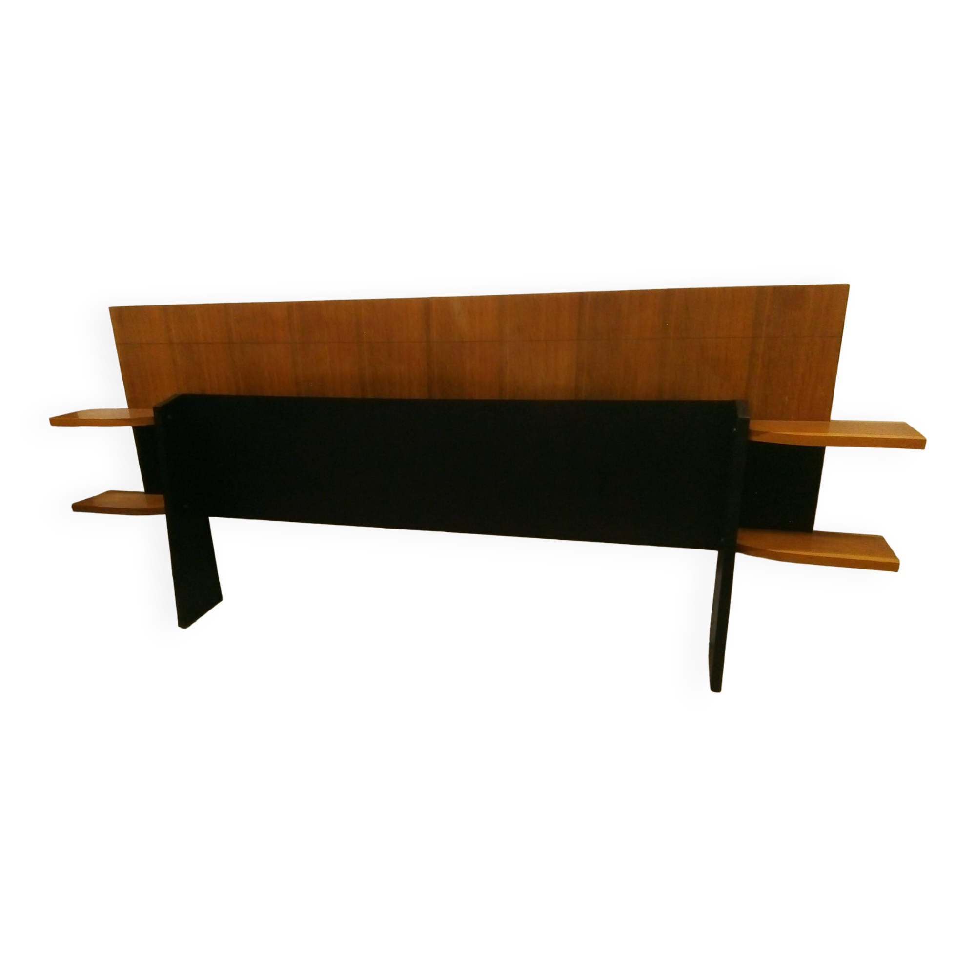 Vintage headboard 50s with shelves