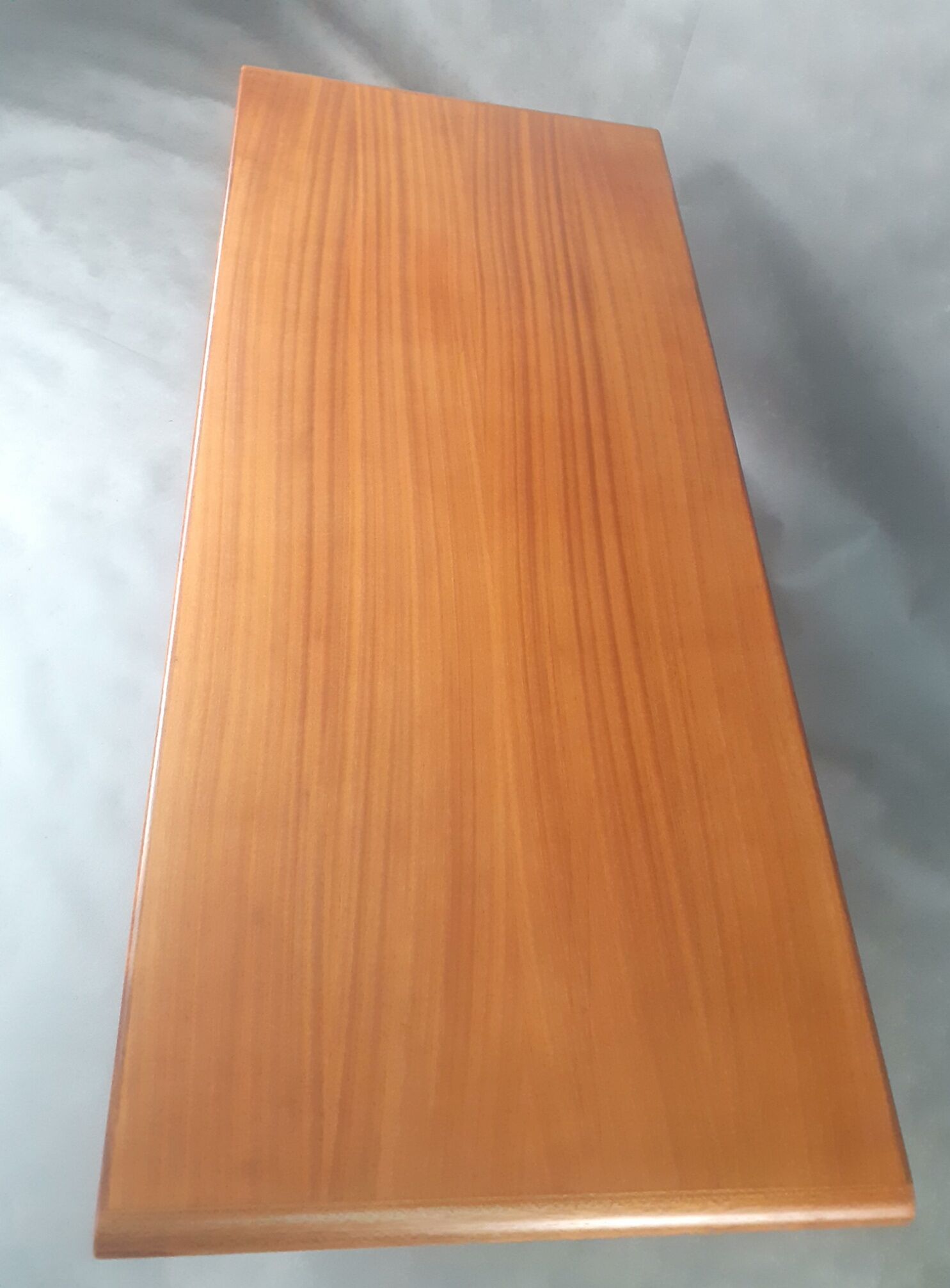 Teak & Fluted coffee table by Olav Laupsa for Sola Møbler, Vintage Norwegian 1960s