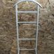 Old Fratelli Reguitti white wood valet made in Italy vintage