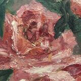 Vintage rose painting
