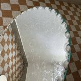 Old beveled mirror trays (X2)