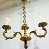 Lustre 3 Lumières Bronze