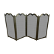 Brass fire wall