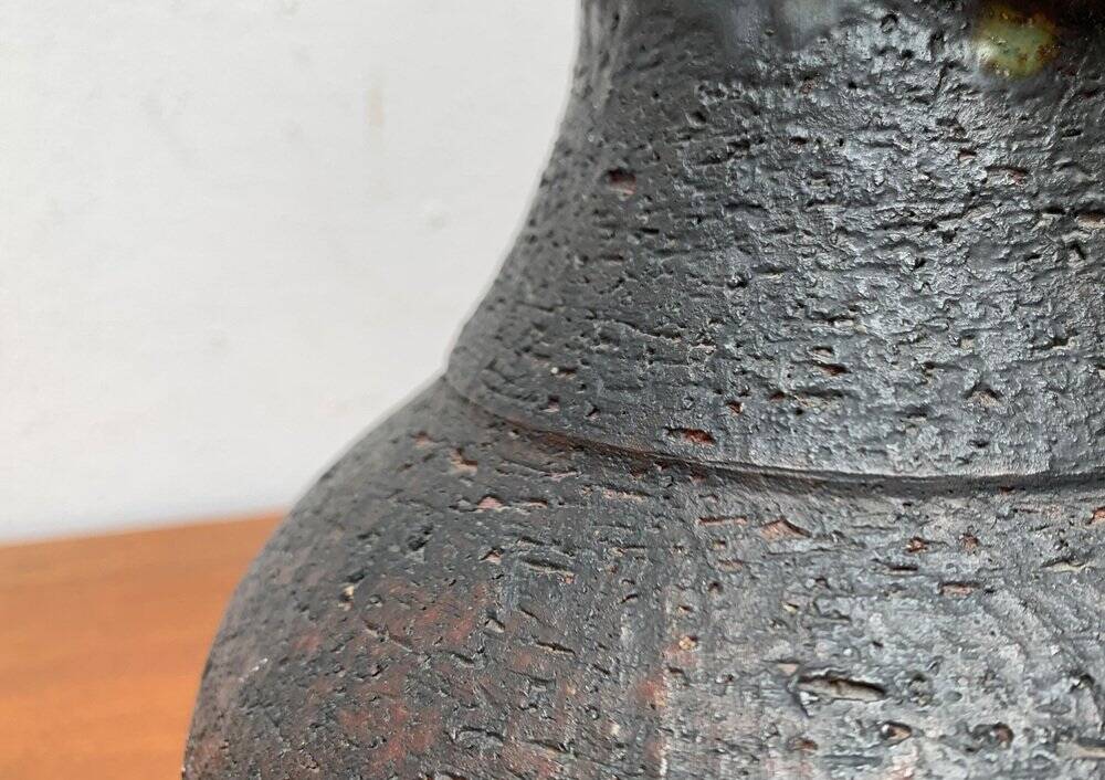 Large Vase Carafe from Brutalist Studio Mid-Century by Gerhard Liebenthron, Germany, 1960s