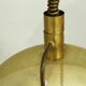 1970s Brass Pendant Light by WKR Leuchten
