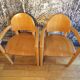 Pair of pine armchairs by Rainer Daumiller for Hirshals Savvaerk