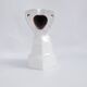 Art Deco porcelain wall lamp