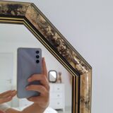 Vintage octagon mirror
