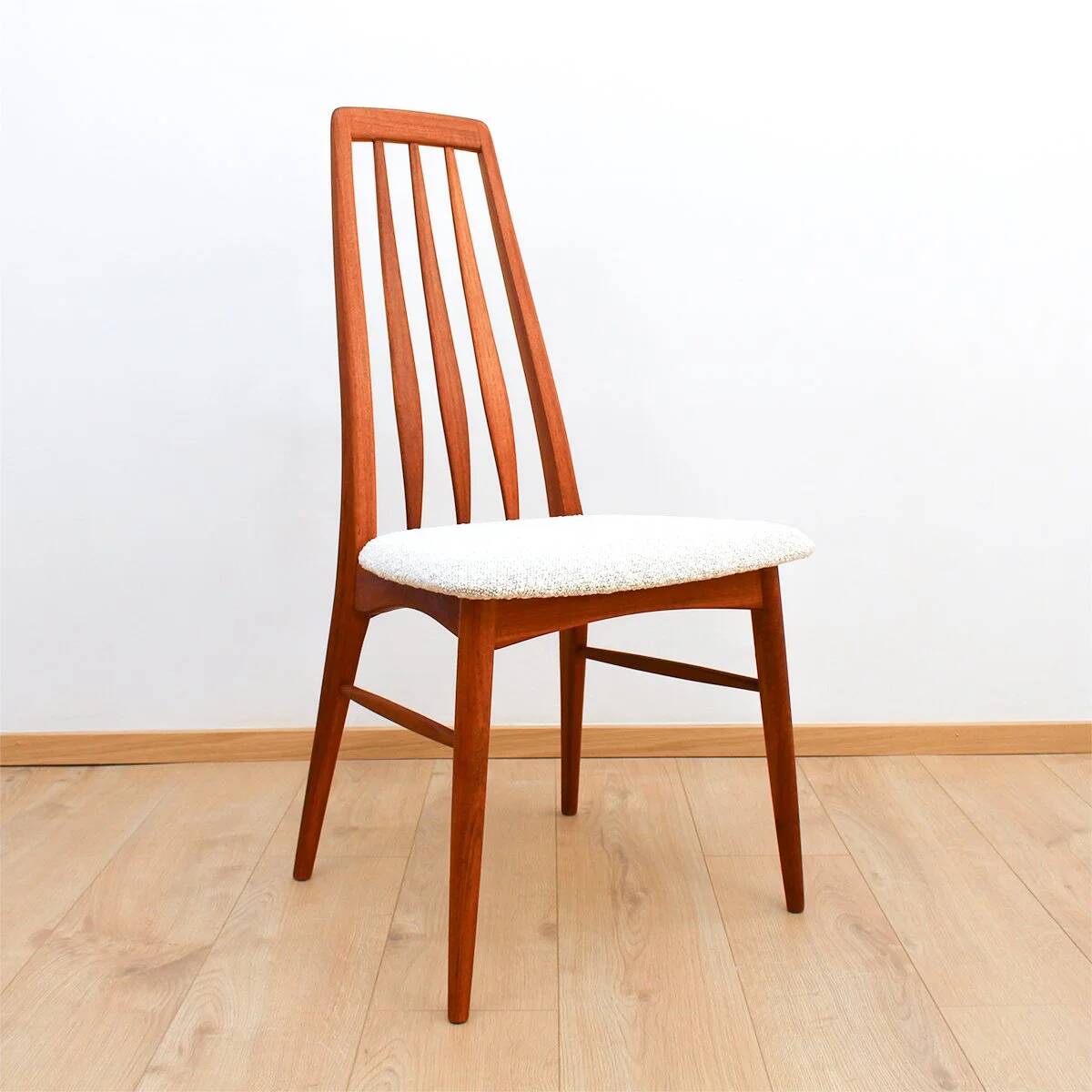 Set of 2 teak chairs by Niels Koefoed