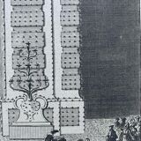 Jacques Philippe Le Bas, illumination, gravure, XVIIIème siècle
