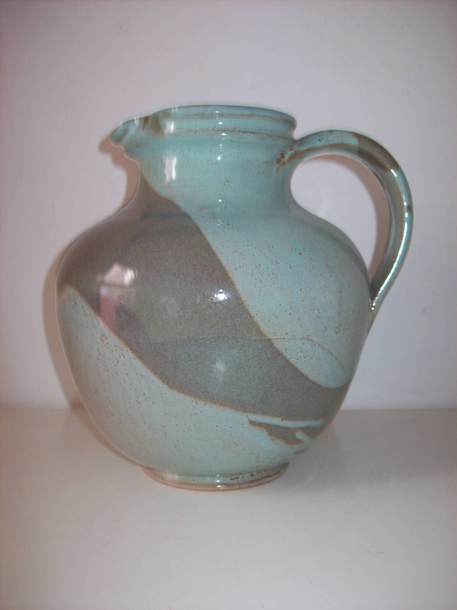 Ceramic jug signed Paturel