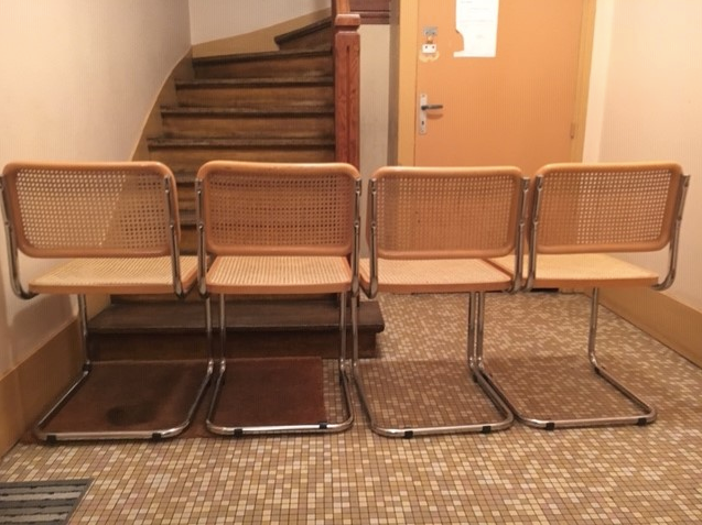 B32 chairs by Marcel Breuer