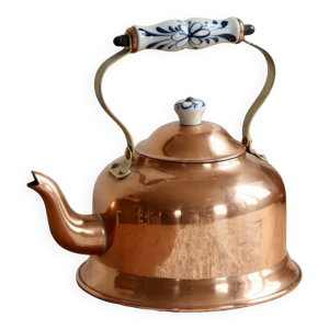 Bouilloire vintage en - cuivre