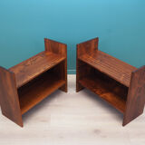 Set of two rosewood bookcases, Danish design, 1970s, production: Denmark