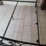 Four-poster bed
