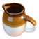 Two-tone pitcher Glazed ceramic