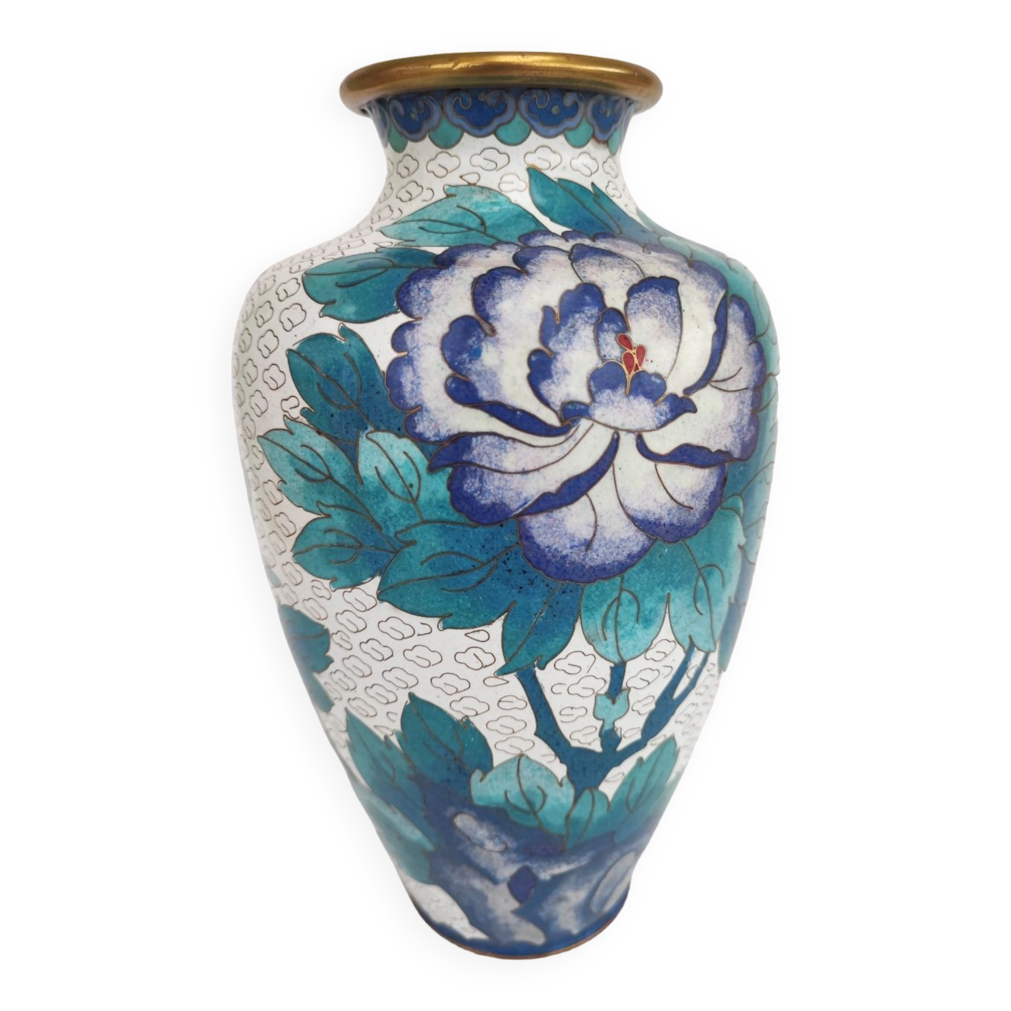 Vase cloisonné