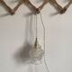 Baladeuse globe vintage en verre 
