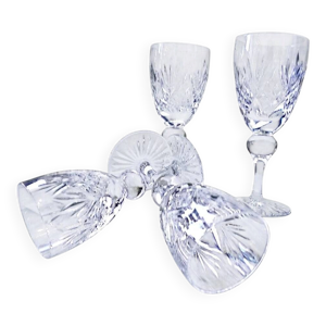 Verres à vin blanc en - pied