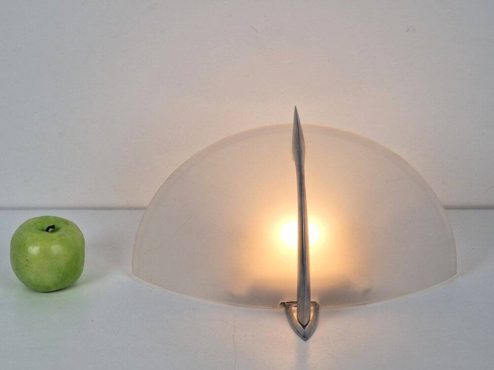 Lampe murale postmoderne vintage, Espagne, années 1980