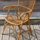 Fauteuil rotin adulte 1960