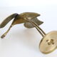 Cigogne en laiton vintage